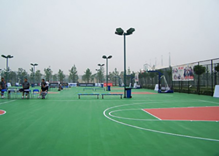 硅PU籃球場(chǎng) 硅PU籃球場(chǎng)
